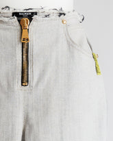 Jeans Balmain a gamba larga